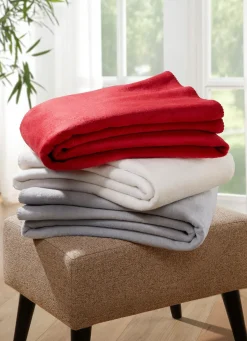 Outlet BADER Wohndecke mit Festonstich-Einfassung