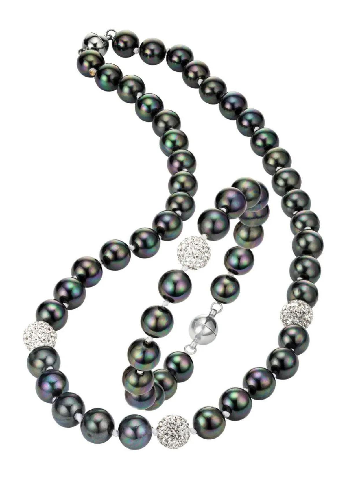 Clearance BADER Wunderschön schimmerndes, 2-teiliges Schmuck-Set DUNKELGRAU