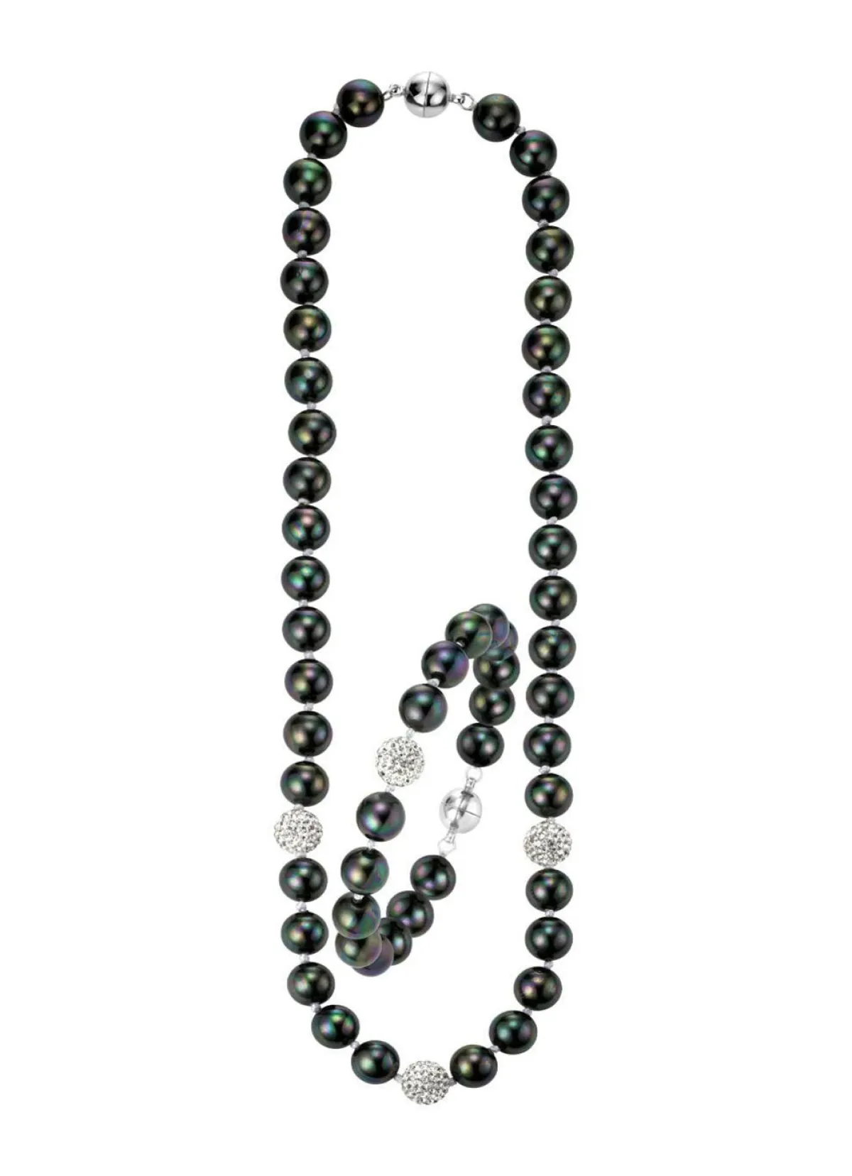 Clearance BADER Wunderschön schimmerndes, 2-teiliges Schmuck-Set DUNKELGRAU