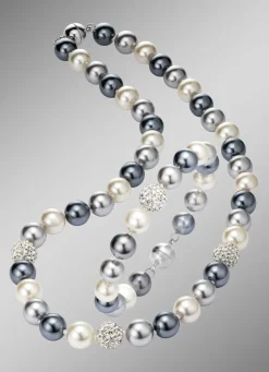 BADER Wunderschön schimmerndes, 2-teiliges Schmuck-Set BUNT