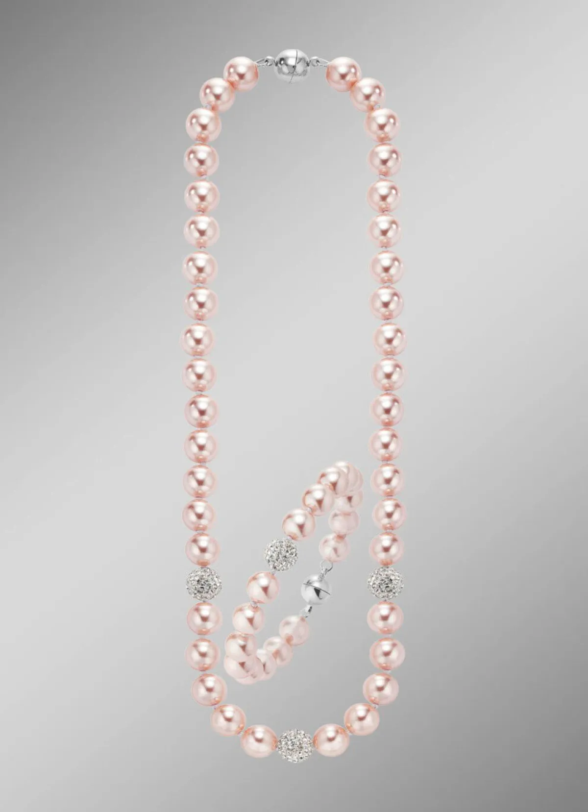 Best BADER Wunderschön schimmerndes, 2-teiliges Schmuck-Set ROSÉ