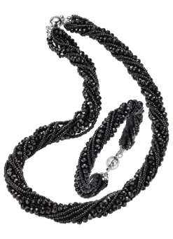 Online BADER Wundervoll funkelndes Schmuck-Set, 2-teilig SCHWARZ