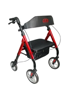 Discount BADER XL Rollator aus Aluminium ROT