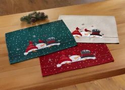 Hot BADER Zauberhafte Tisch- und Raumdekoration mit Schneemann-Motiven