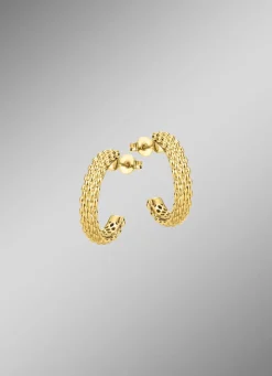 Discount BADER Zeitlose Creolen in feinstem Gold