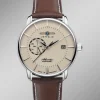 New ZEPPELIN -Automatik-Herrenuhr mit Lederband