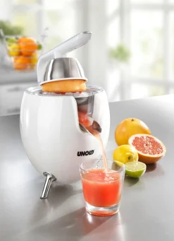 Clearance BADER Zitruspresse mit Tropfstopp und Start-/ Stopp-Automatik WEISS
