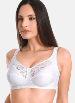 Discount BADER Zweierpack Sassa BH mit Elastikspitze 1X SEKT, 1X WEISS