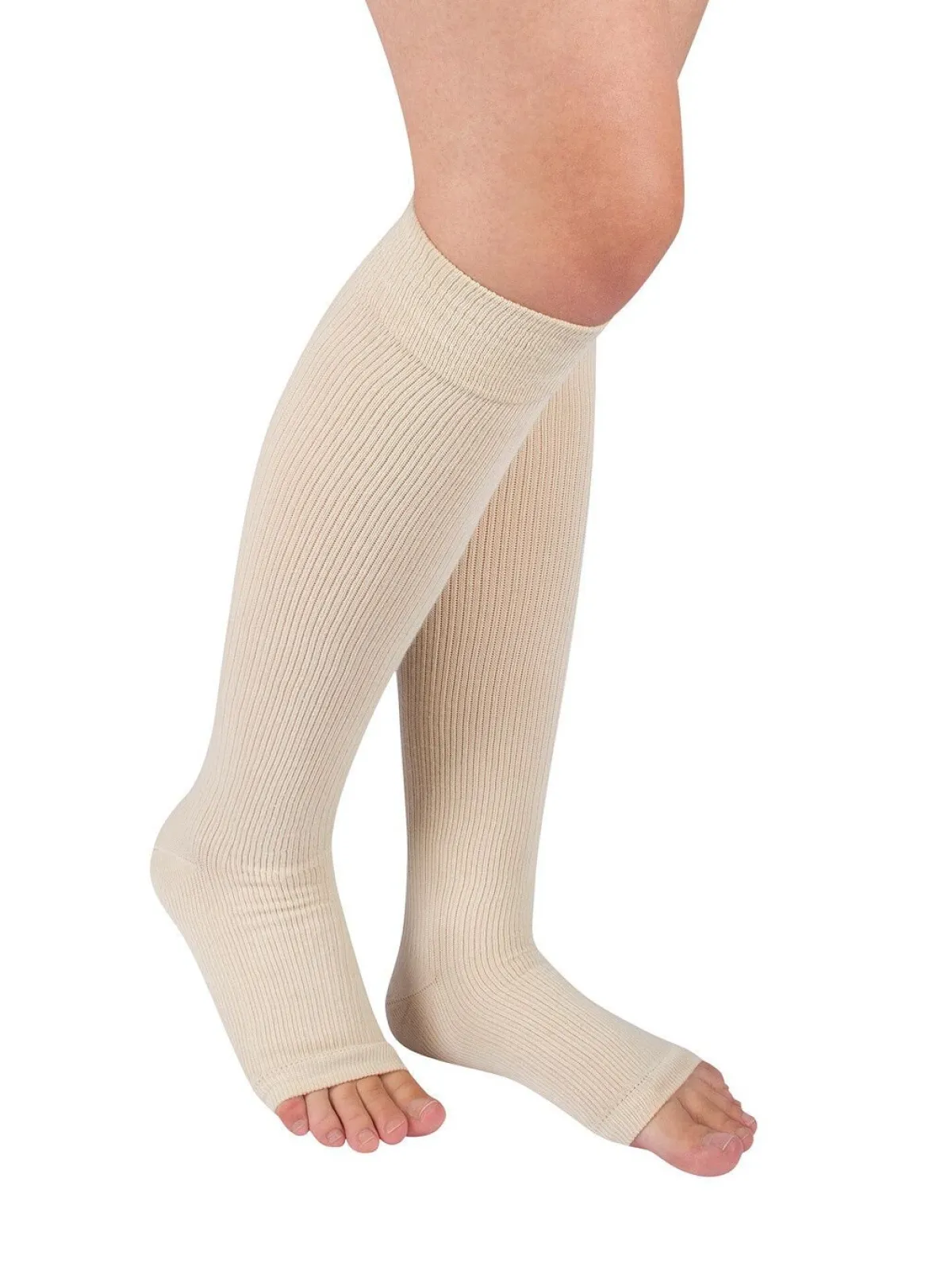 Online FußGut Zweierpack Stützkniestrümpfe BEIGE